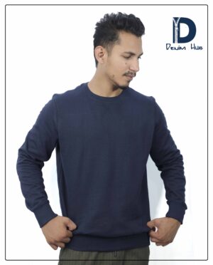 MEN'S SWEATSHIRT BASIC BLUE